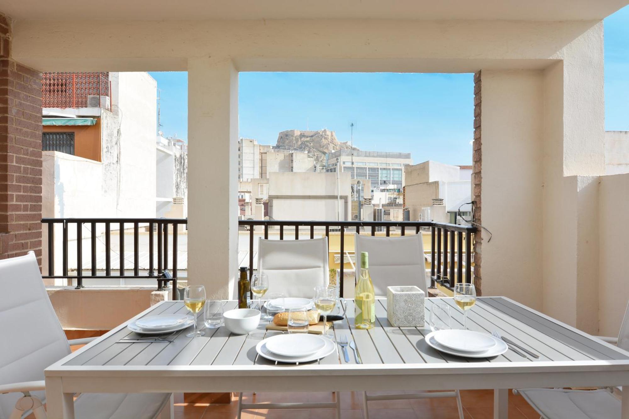 City Center Penthouse By Nras Alicante Dış mekan fotoğraf